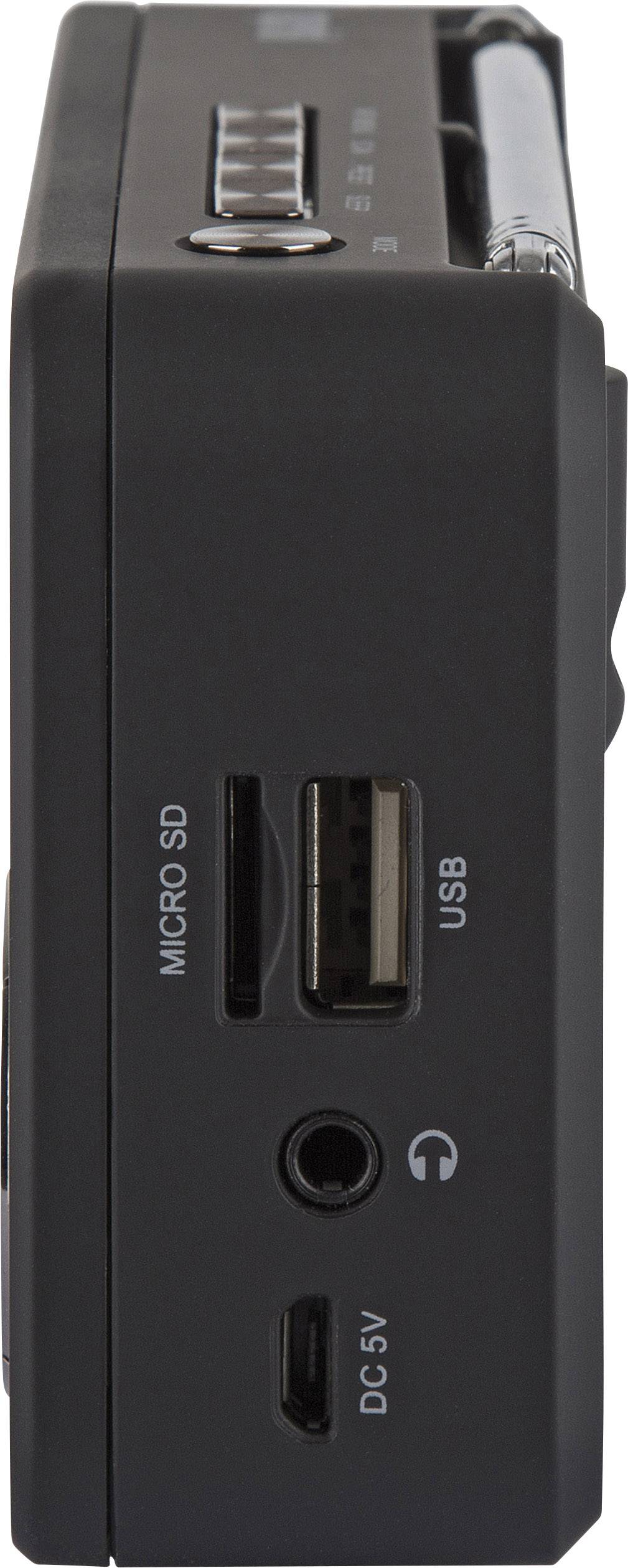 Imperial DABMAN 13 Radiowecker DAB+, UKW Akku-Ladefunktion Schwarz