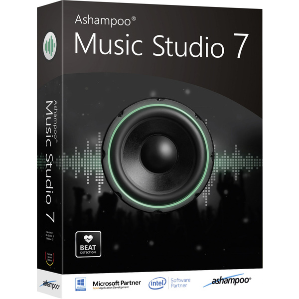 Ashampoo Music Studio 7 Vollversion, 1 Lizenz Windows Musik-Software