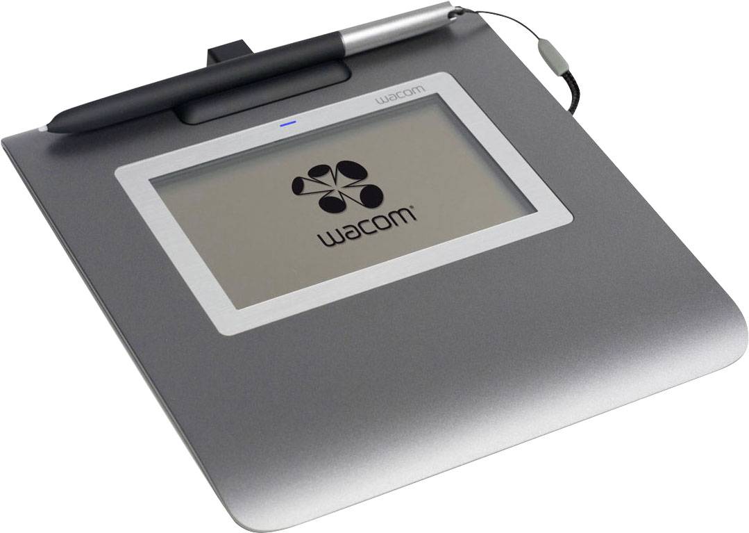 Wacom Signature Set STU-430 & sign pro PDF USB Stift-Display, Unterschriften-Pad Grau