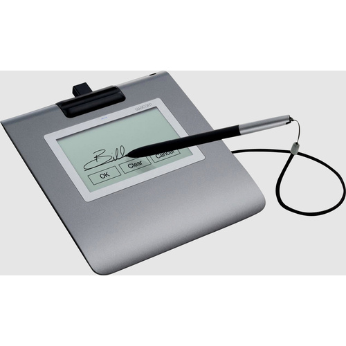 Wacom Signature Set STU-430 & sign pro PDF USB Stift-Display, Unterschriften-Pad Grau