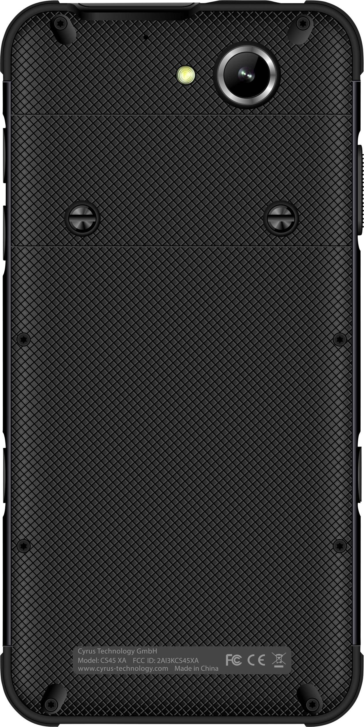 Cyrus CS45XA Outdoor Smartphone 64GB 12.7cm (5 Zoll) Schwarz Android™ 9.0 Dual-SIM