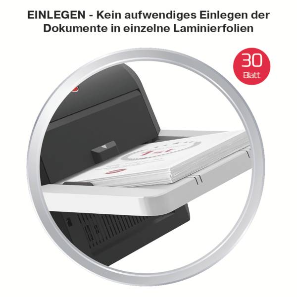 GBC Laminiergerät Foton 30 4410011 DIN A3, DIN A4, DIN A5, DIN A6, DIN A7, DIN A8, Visitenkarten