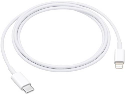 USB-Kabel B-Ware (beschädigte / fehlende Verpackung) USB 2.0 USB-C® Stecker, Apple Lightning Stecker 1.00 m Weiß MX0K2ZM/A (B)