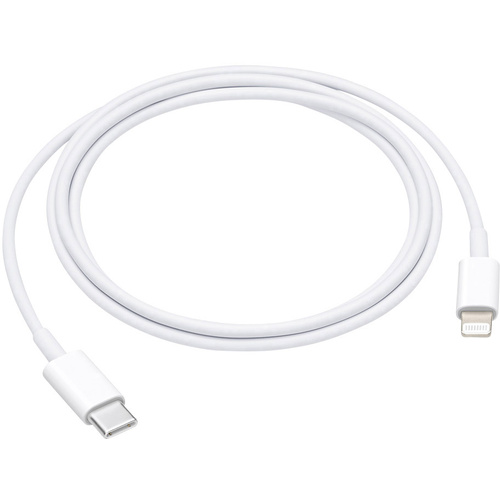 Apple iPad/iPhone/iPod/MacBook Datenkabel/Ladekabel [1x Lightning-Stecker - 1x USB-C™ Stecker] 1.00m Weiß