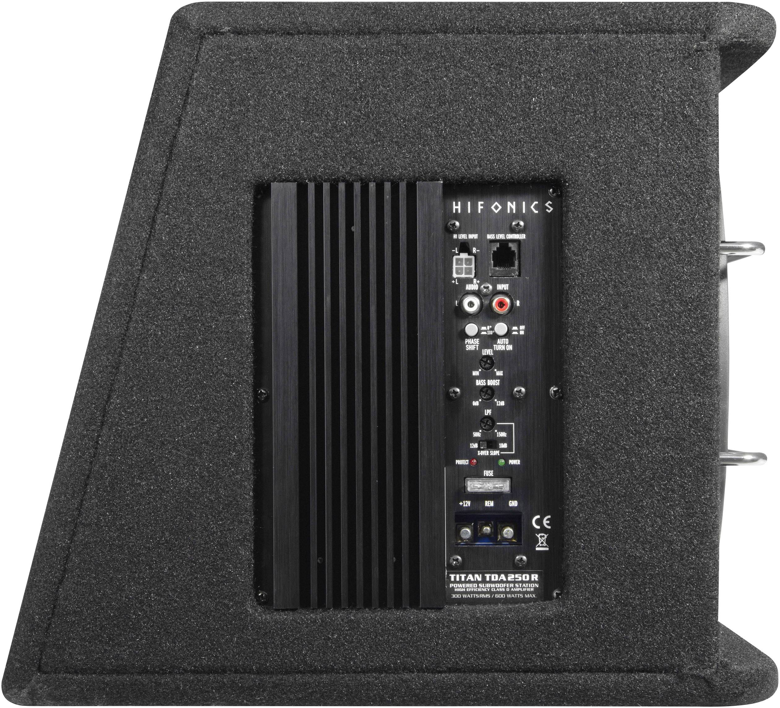 Hifonics TDA-250R Auto-Subwoofer aktiv 600 W