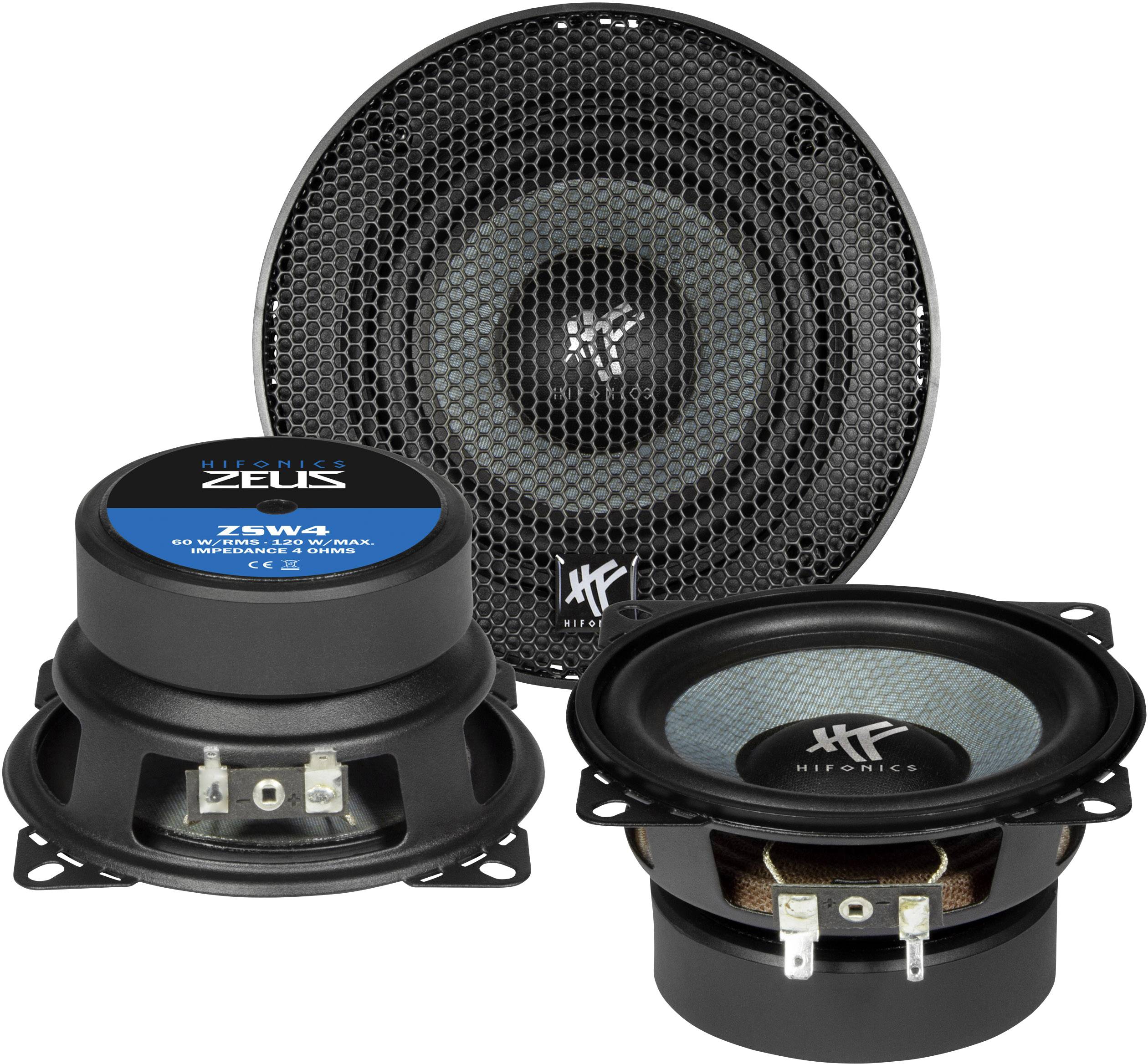Hifonics ZSW-4 2-Wege Einbau-Lautsprecher 120 W Inhalt: 1 St.