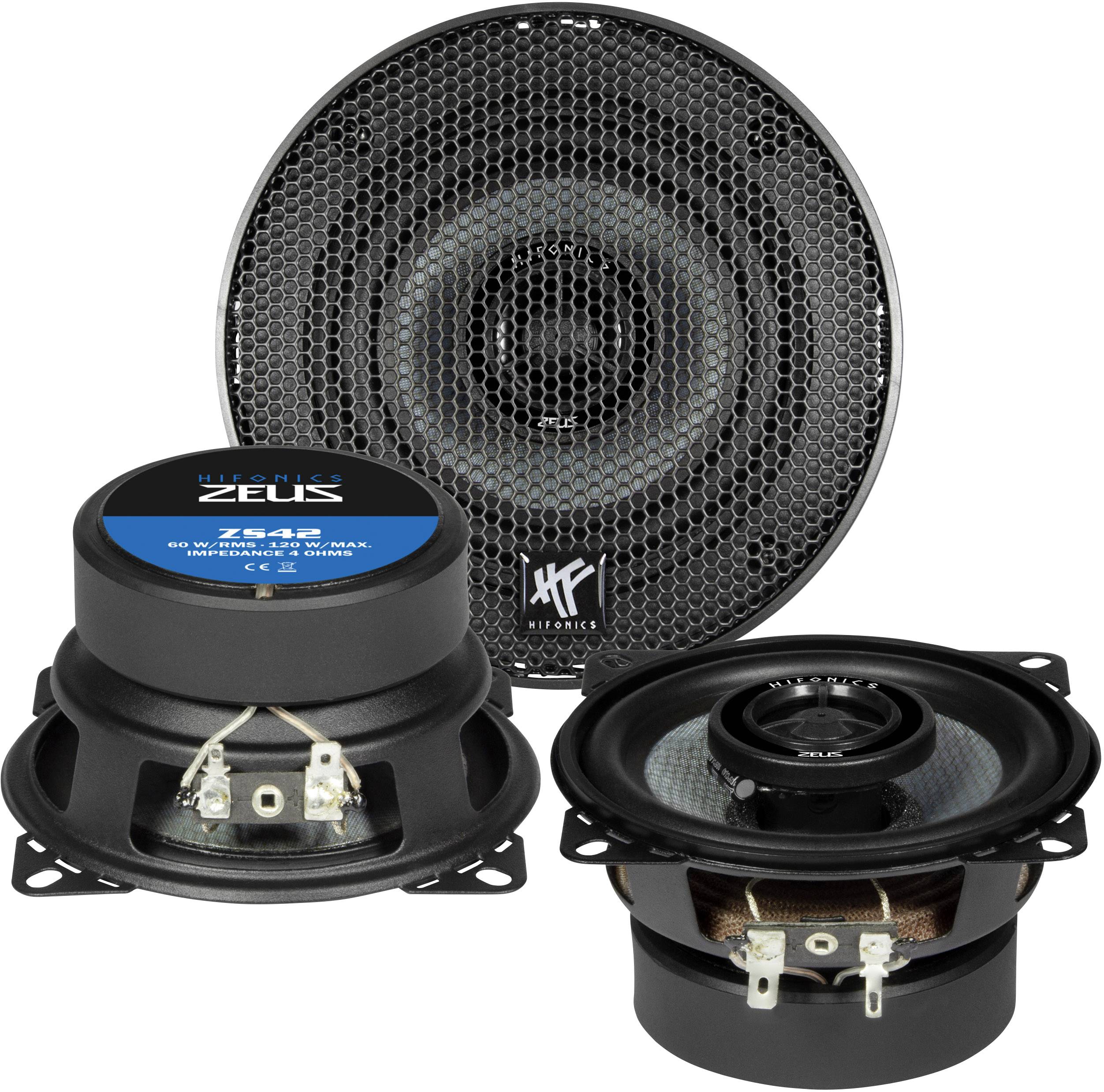 Hifonics ZS-42 2-Wege Einbau-Lautsprecher 120 W Inhalt: 1 St.