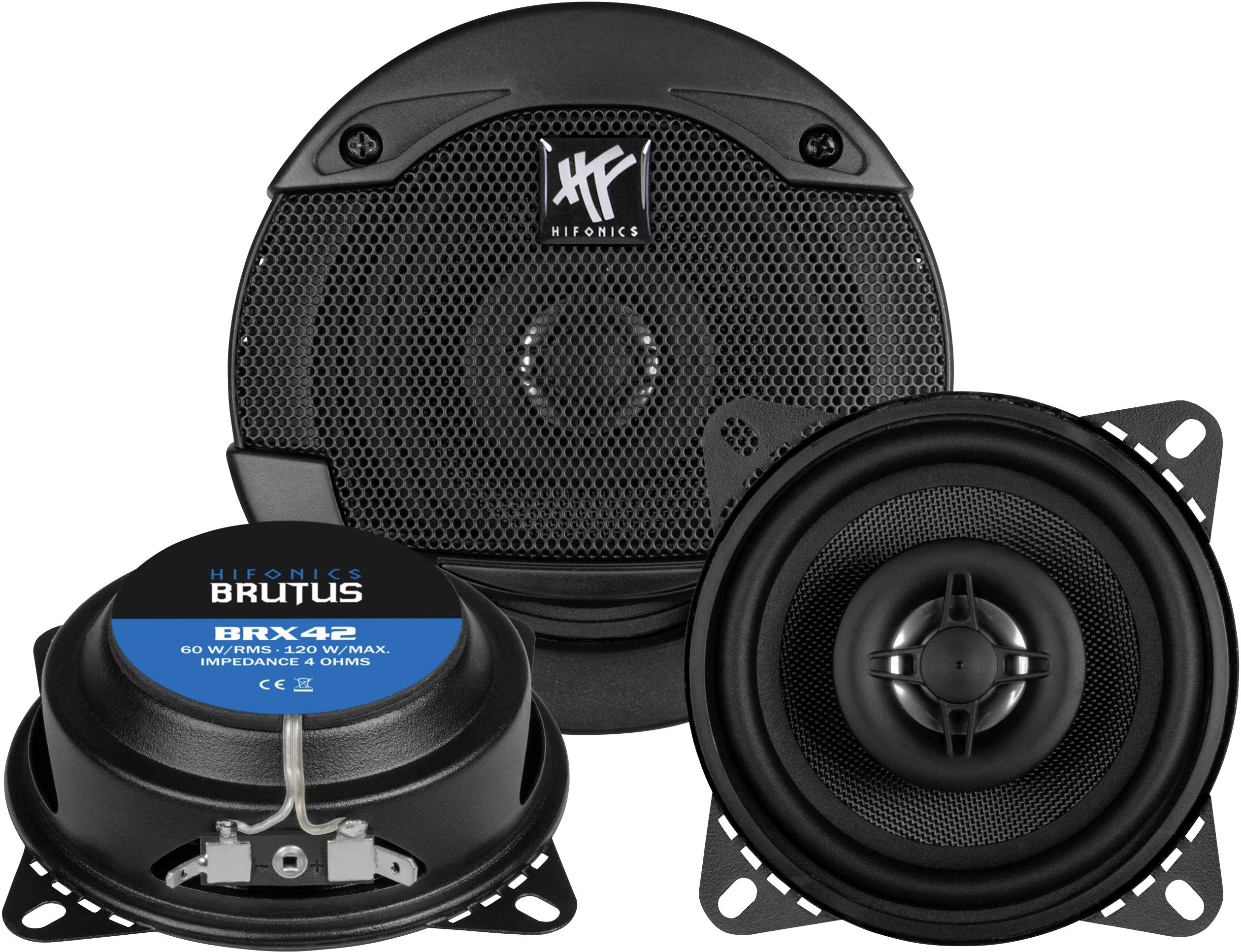 Hifonics BRX-42 2-Wege Einbau-Lautsprecher 120 W Inhalt: 1 St.