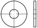 TOOLCRAFT Unterlegscheibe 6.40 Titan 1 St. 9021T06,4 TO-6608850