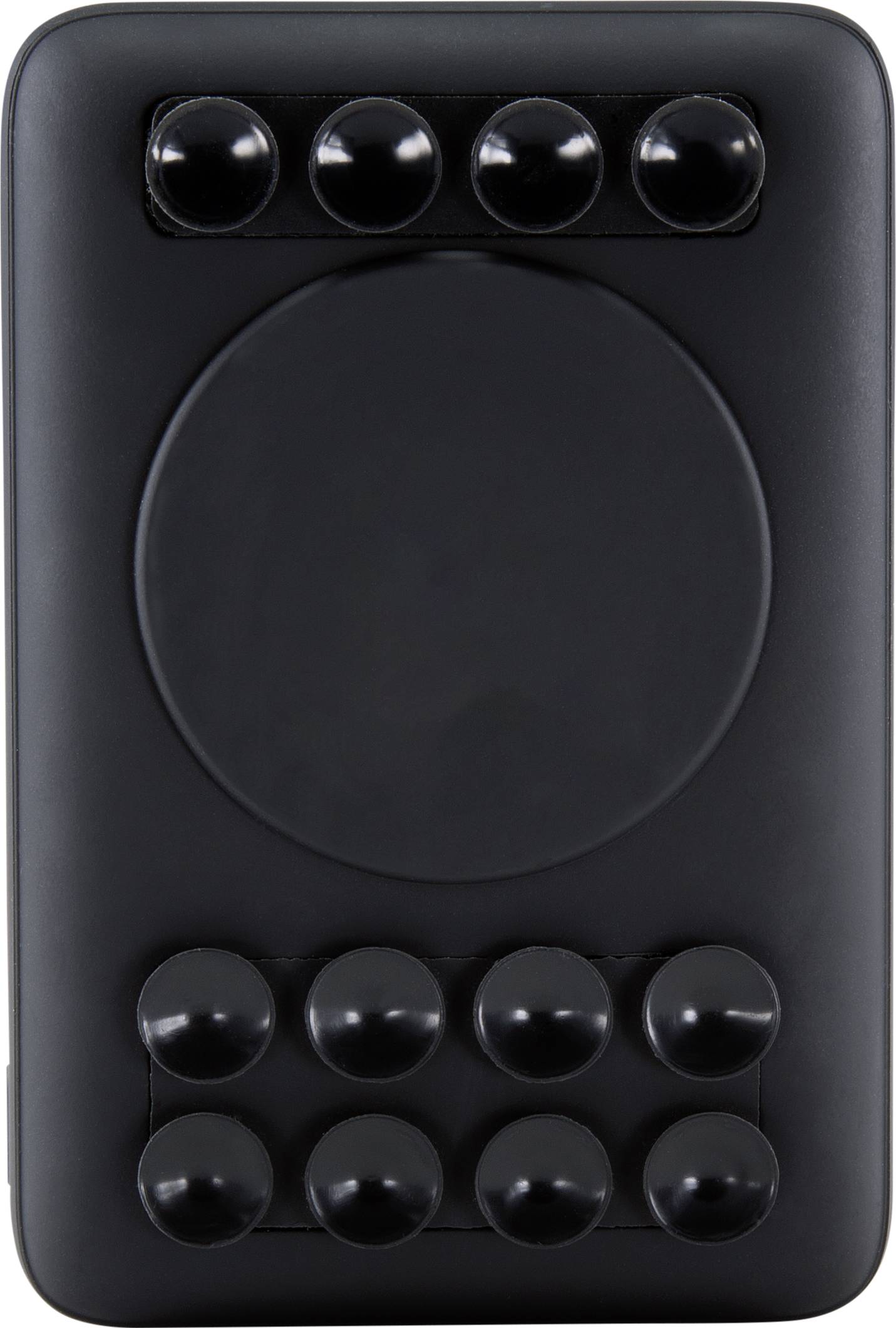 VOLTCRAFT VC-11015280 Wireless Powerbank 10000 mAh USB PD, Fast Charge LiPo Schwarz