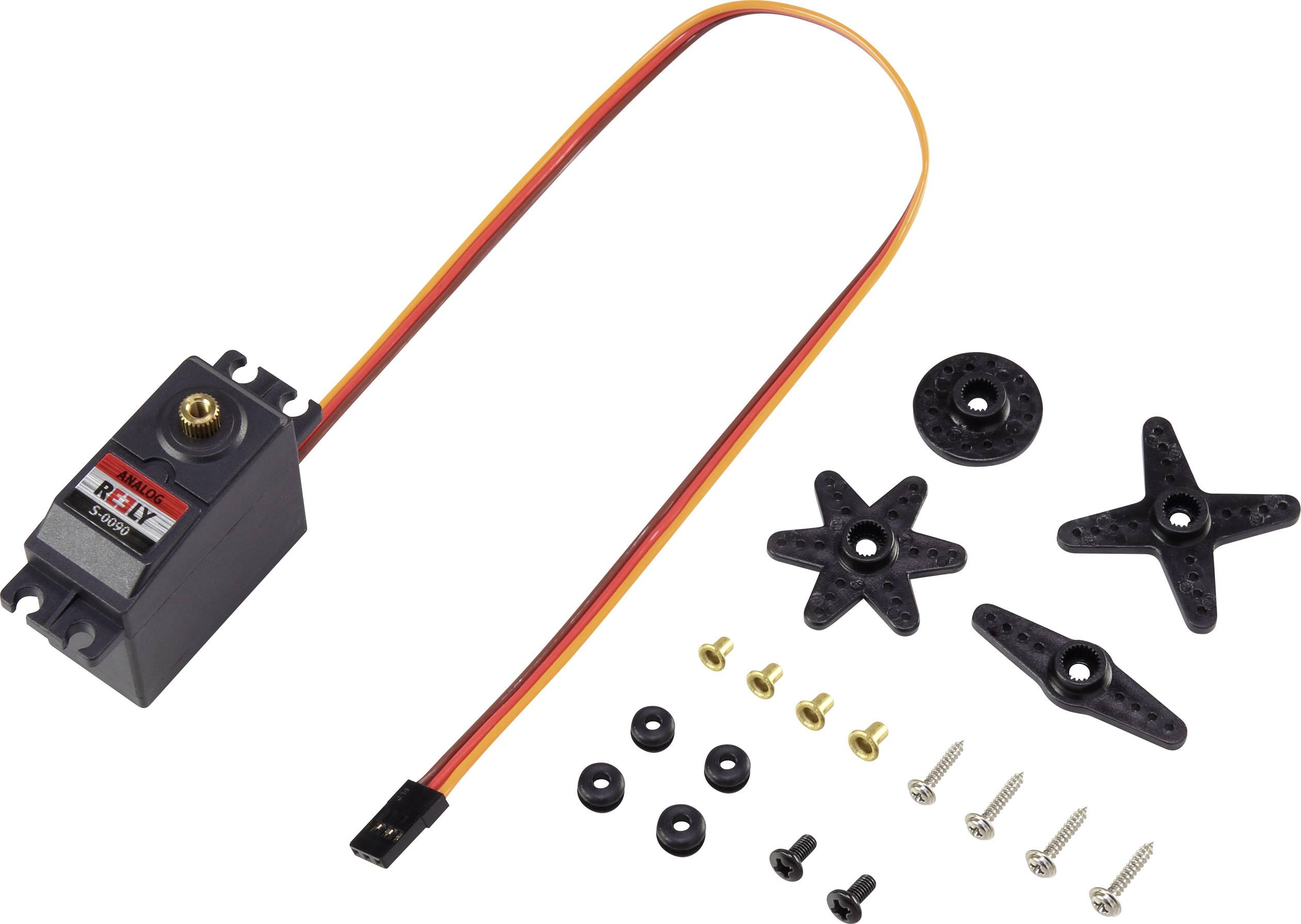 Reely Standard-Servo CYS-S0090 Analog-Servo Getriebe-Material: Metall Stecksystem: JR