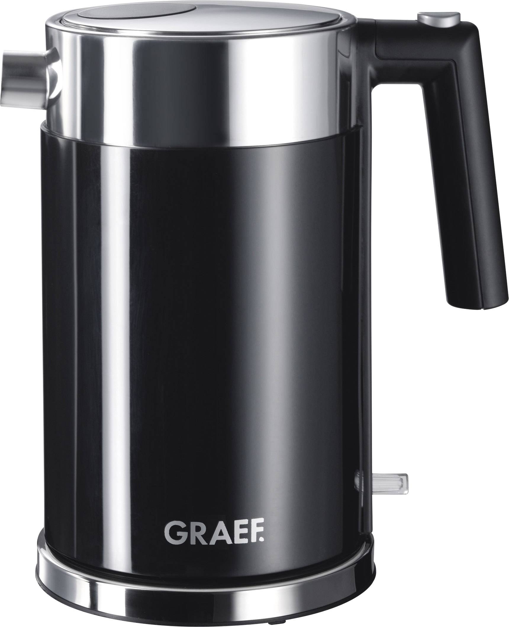 Graef WK 62 Wasserkocher Schwarz Fassungsvermögen: 1.5l