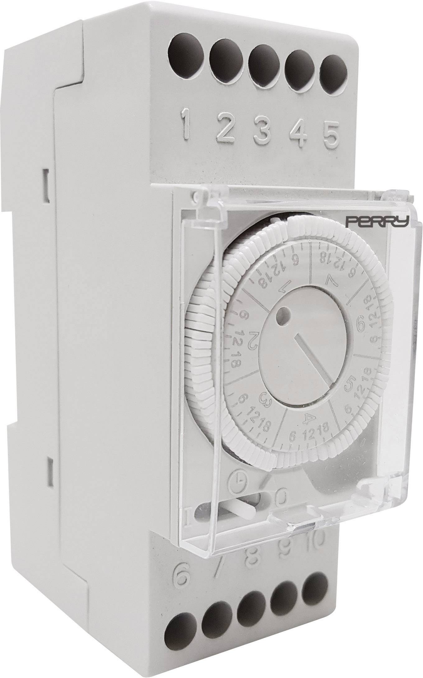 Wallair 1IO0034 Zeitschaltuhr analog Wochenprogramm 3500 W IP20 Gangreserve