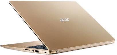 Acer Swift 1 35.6cm (14.0 Zoll) Notebook Intel® Pentium® Silver N5000 4GB 128GB SSD Intel UHD Graphics 605 Windows® 10 S Gold