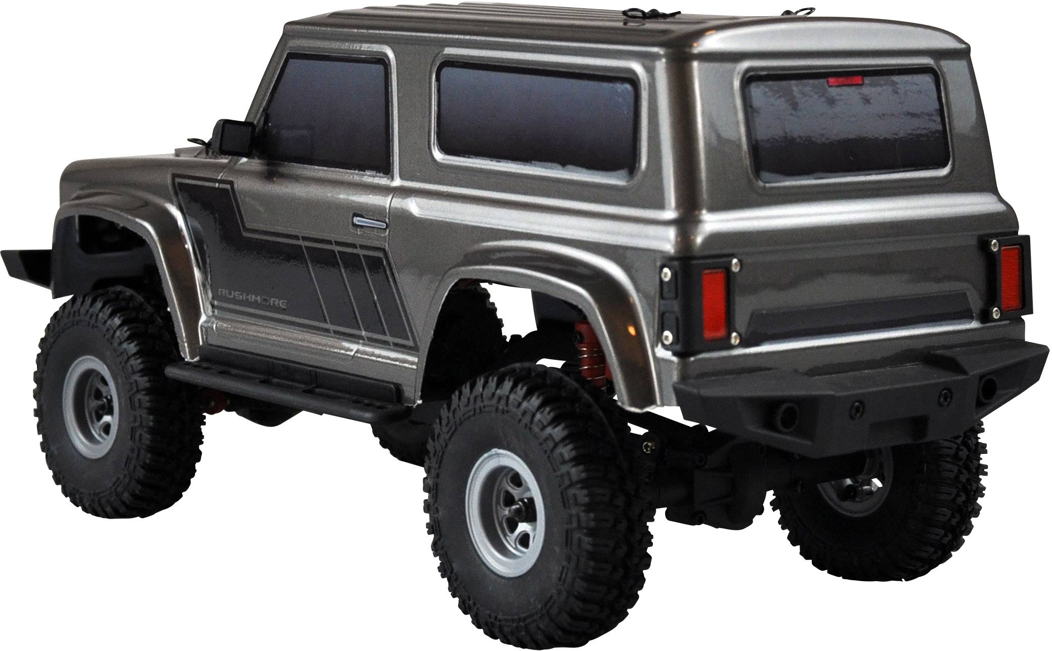 Amewi AMXRock AM18 Scale Brushed 1:18 RC Modellauto Elektro Geländewagen Allradantrieb (4WD) RtR 2,4GHz inkl. Akku und Ladekabel