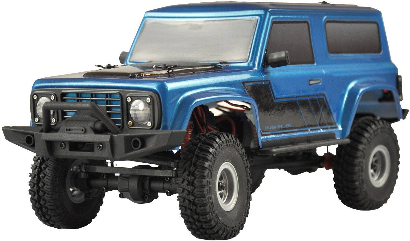 Amewi AMXRock AM18 Scale Brushed 1:18 RC Modellauto Elektro Geländewagen Allradantrieb (4WD) RtR 2,4 GHz inkl. Akku und Ladekabel