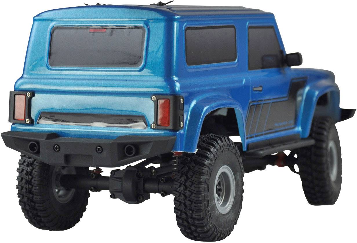 Amewi AMXRock AM18 Scale Brushed 1:18 RC Modellauto Elektro Geländewagen Allradantrieb (4WD) RtR 2,4 GHz inkl. Akku und Ladekabel