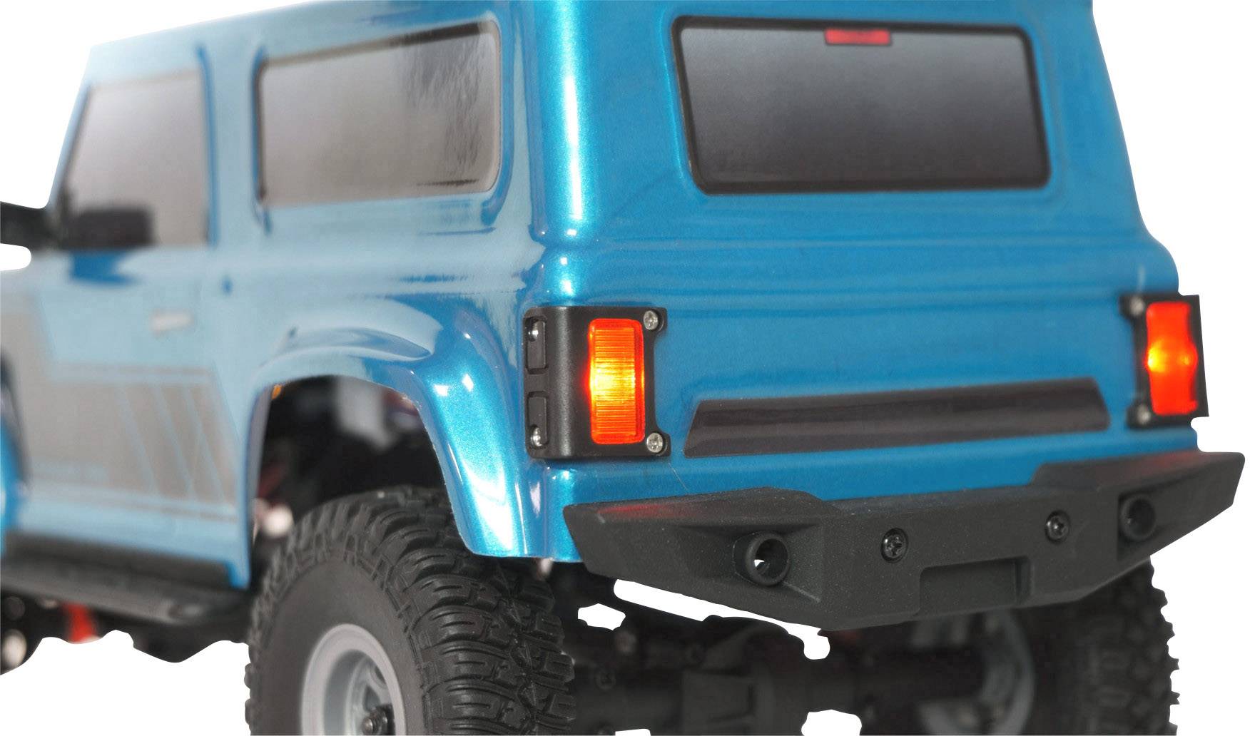 Amewi AMXRock AM18 Scale Brushed 1:18 RC Modellauto Elektro Geländewagen Allradantrieb (4WD) RtR 2,4 GHz inkl. Akku und Ladekabel