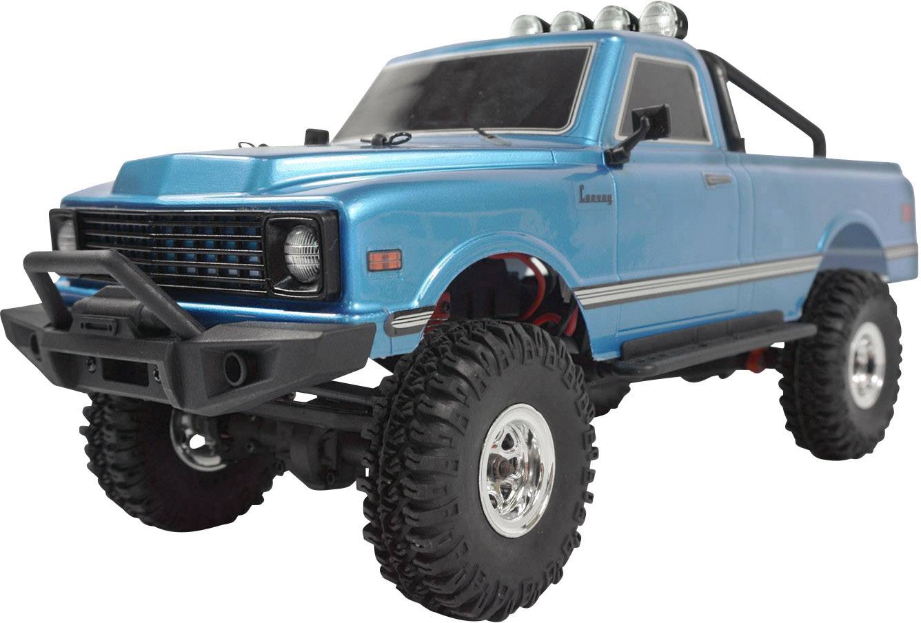 Amewi AMXRock AM18 Scale Brushed 1:18 RC Modellauto Elektro Geländewagen Allradantrieb (4WD) RtR 2,4 GHz inkl. Akku und Ladekabel