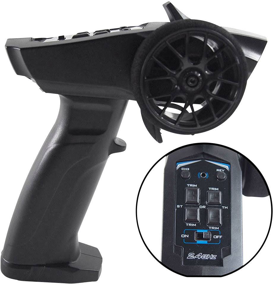 Amewi AMXRock AM18 Scale Brushed 1:18 RC Modellauto Elektro Geländewagen Allradantrieb (4WD) RtR 2,4 GHz inkl. Akku und Ladekabel