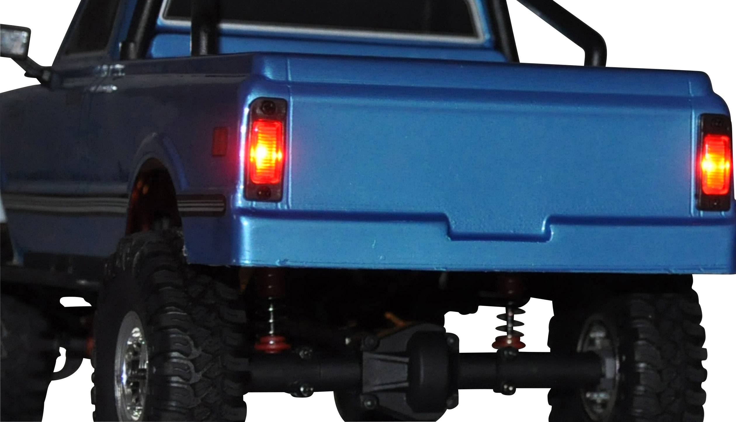 Amewi AMXRock AM18 Scale Brushed 1:18 RC Modellauto Elektro Geländewagen Allradantrieb (4WD) RtR 2,4 GHz inkl. Akku und Ladekabel