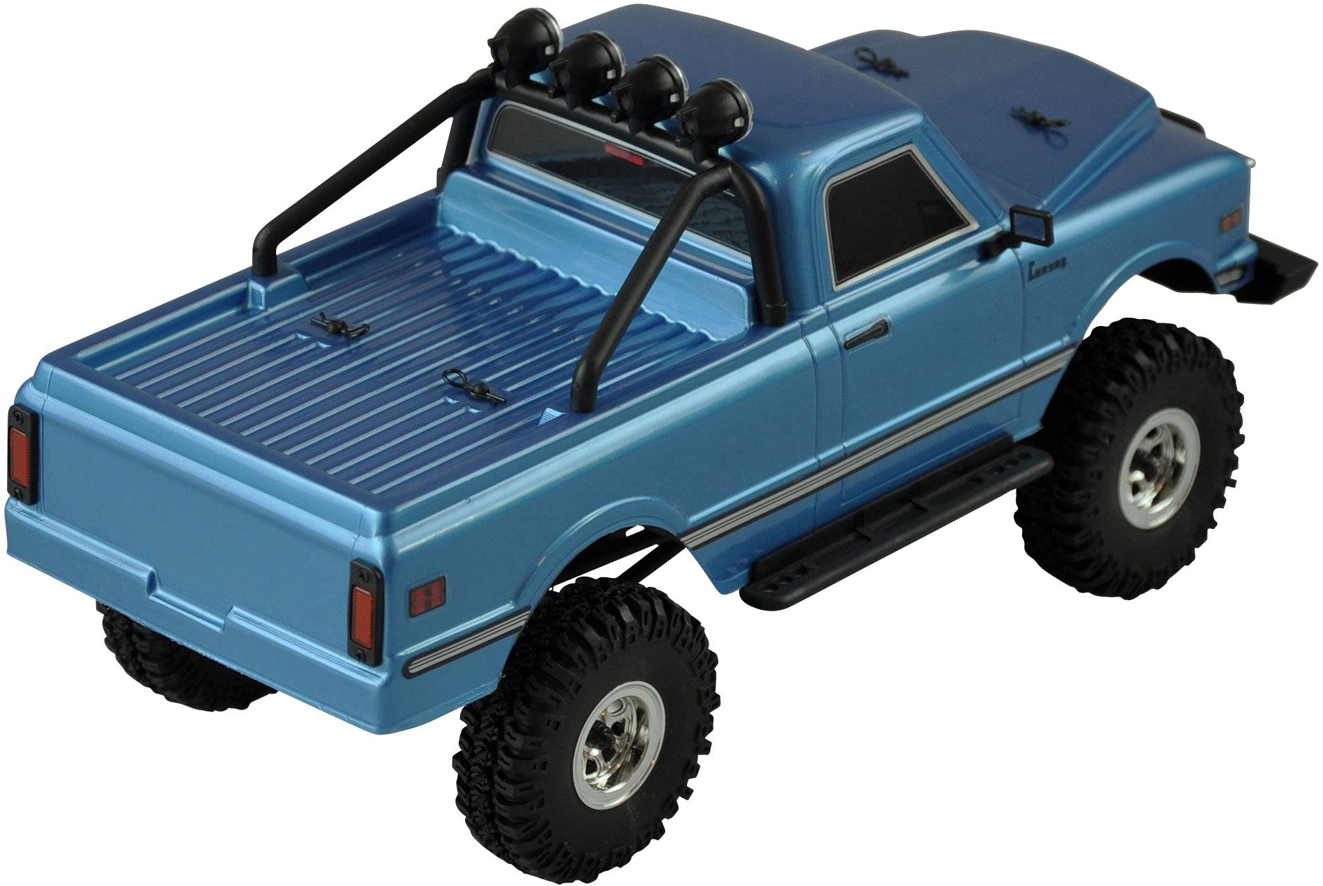 Amewi AMXRock AM18 Scale Brushed 1:18 RC Modellauto Elektro Geländewagen Allradantrieb (4WD) RtR 2,4 GHz inkl. Akku und Ladekabel