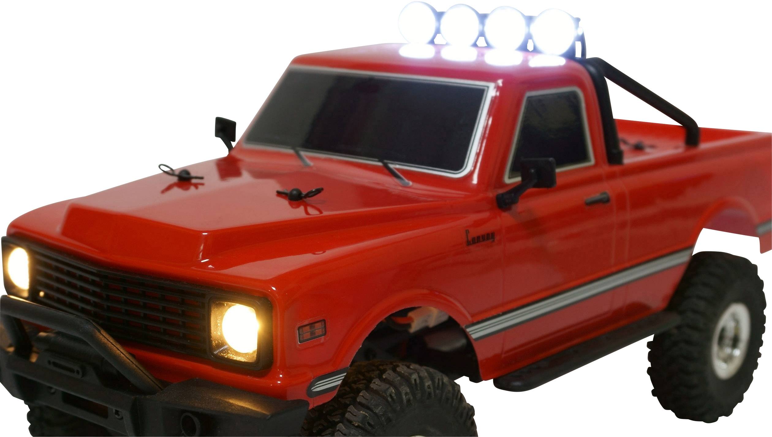 Amewi AMXRock AM18 Scale Brushed 1:18 RC Modellauto Elektro Geländewagen Allradantrieb (4WD) RtR 2,4 GHz inkl. Akku und Ladekabel