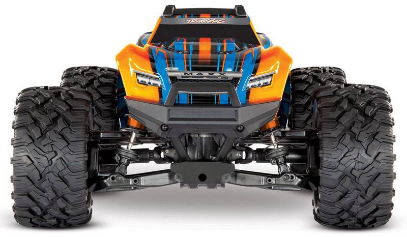 Traxxas Maxx TSM SR Orange Brushless RC Modellauto Elektro Monstertruck Allradantrieb (4WD) RtR 2,4GHz