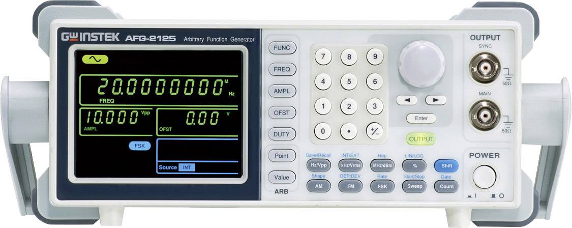 GW Instek AFG-2125 Funktionsgenerator netzbetrieben 0.1Hz - 25MHz 1-Kanal Dreieck, Rechteck, Sinus