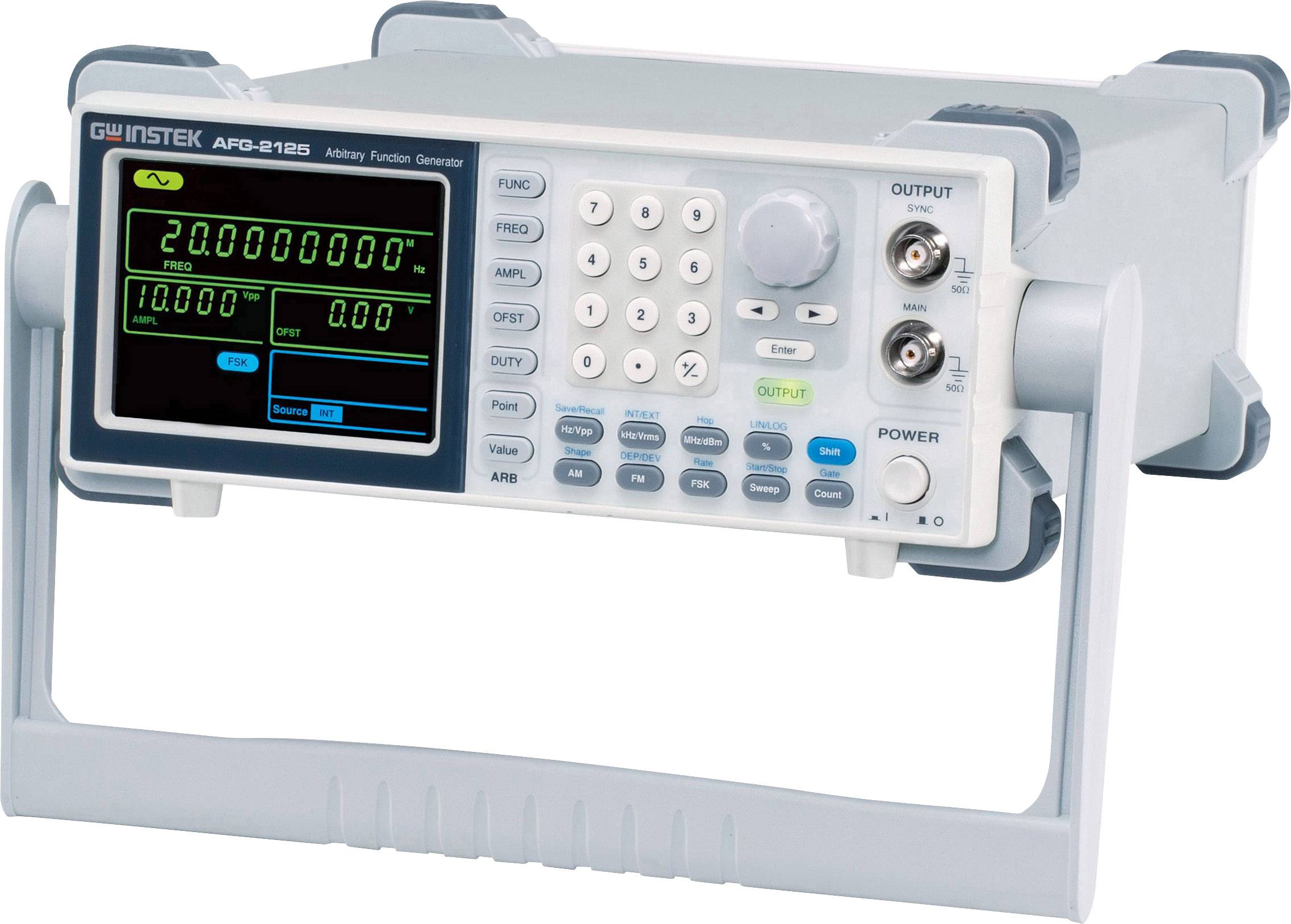 GW Instek AFG-2125 Funktionsgenerator netzbetrieben 0.1Hz - 25MHz 1-Kanal Dreieck, Rechteck, Sinus