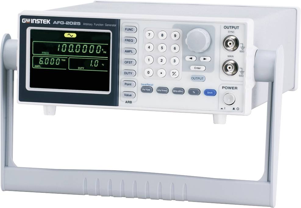 GW Instek AFG-2025 Funktionsgenerator netzbetrieben 0.1Hz - 25MHz 1-Kanal Dreieck, Rechteck, Sinus