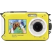 GoXtreme Reef Yellow Digitalkamera 24 Megapixel Gelb Full HD Video, Wasserdicht bis 3 m, Unterwasserkamera, Stoßfest, mit GoXtreme Reef Yellow Digitalkamera 24 Megapixel Gelb Full HD Video, Wasserdicht bis 3 m, Unterwasserkamera, Stoßfest, mit