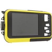 GoXtreme Reef Yellow Digitalkamera 24 Megapixel Gelb Full HD Video, Wasserdicht bis 3 m, Unterwasserkamera, Stoßfest, mit GoXtreme Reef Yellow Digitalkamera 24 Megapixel Gelb Full HD Video, Wasserdicht bis 3 m, Unterwasserkamera, Stoßfest, mit