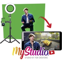 Easypix MyStudio greenscreen Bilderfassungs-set Easypix MyStudio greenscreen Bilderfassungs-set