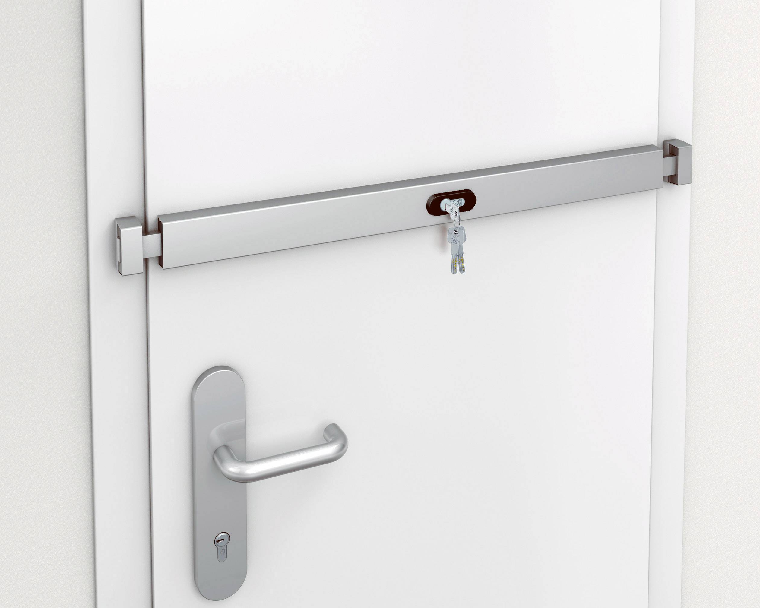 Basi 1200-0108 Panzerriegel Edelstahl-Optik