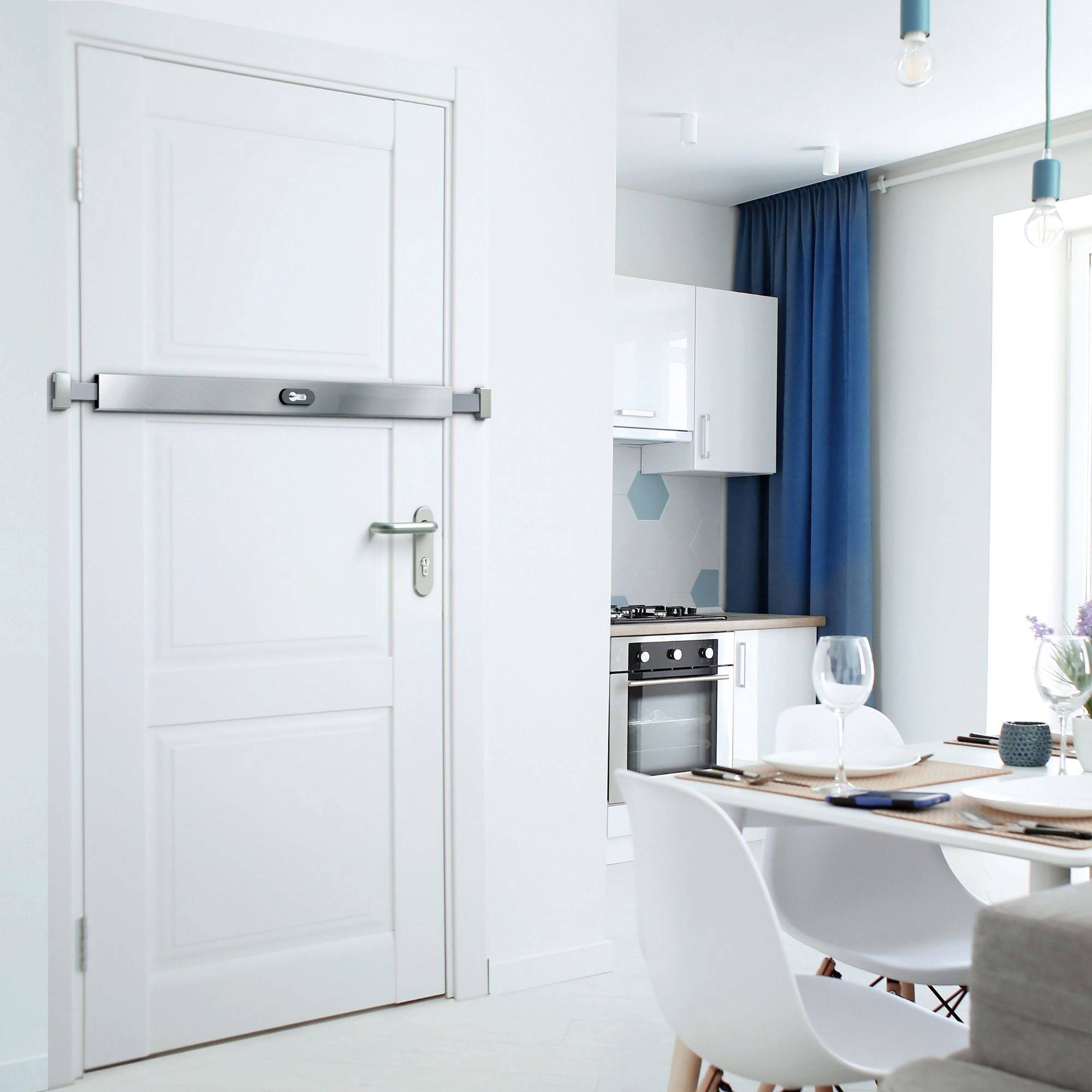 Basi 1200-0208 Panzerriegel Edelstahl-Optik