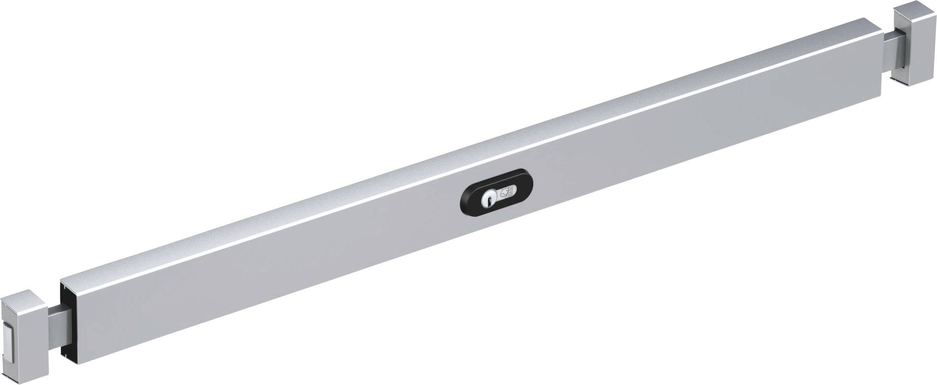 Basi 1200-0208 Panzerriegel Edelstahl-Optik