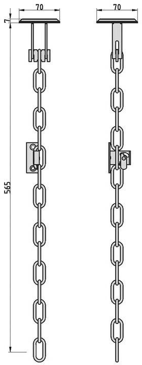 Basi 1620-0070 Gitterrostsicherung