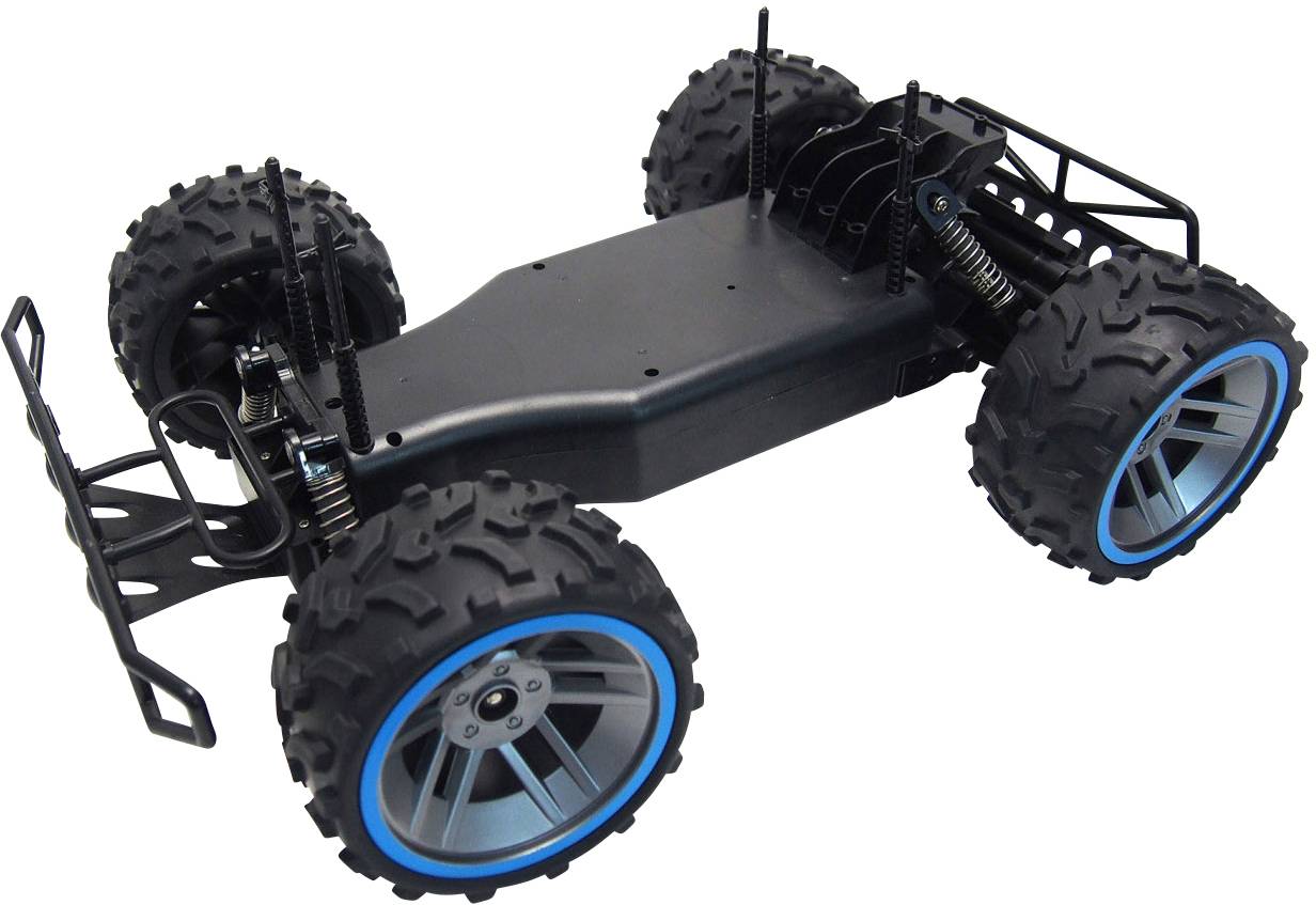 Amewi Ford F150 Blau Brushless 1:8 RC Modellauto Elektro Monstertruck  RtR 2,4 GHz Inkl. Akku und Ladegerät