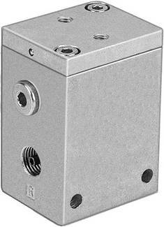 FESTO Vakuumsaugdüse VAK-1/4 6890 G 1/4 Nennweite (Details) 1 mm Gehäusematerial Aluminium Druckguss
