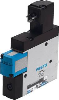FESTO Vakuumsaugdüse VADM-140 162503 26.4 V/DC G 1/8, Schalldämpfer Nennweite (Details) 1.4 mm Gehäusematerial Aluminium-Knetlegierung Dichtungsmat