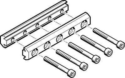 FESTO Verbindungsbausatz 163241 HAVB-5 1St.