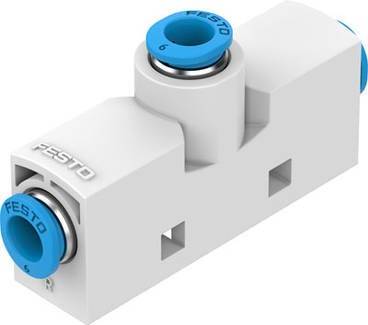 FESTO Vakuumsaugdüse VN-10-H-T3-PQ2-VQ2-RQ2 193480 QS-6 Nennweite (Details) 0.95 mm Gehäusematerial
