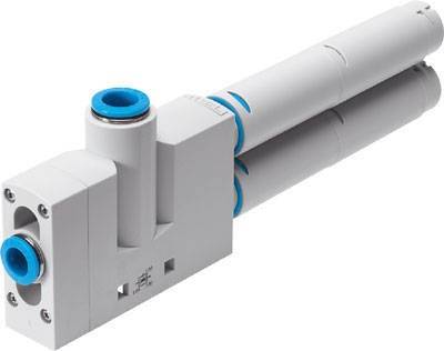 FESTO Vakuumsaugdüse VN-20-H-T6-PQ4-VQ5-RO2 193495 QS-10, Schalldämpfer Nennweite (Details) 2mm Gehäusematerial POM