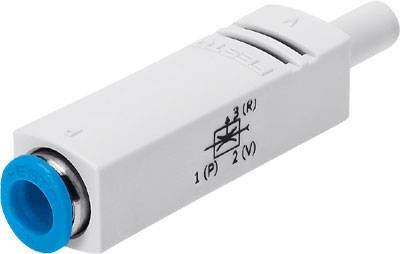 FESTO Vakuumsaugdüse VN-05-M-I2-PQ1-VT1 193587 QS-4 Nennweite (Details) 0.45mm Gehäusematerial POM Dichtungsmaterial NBR