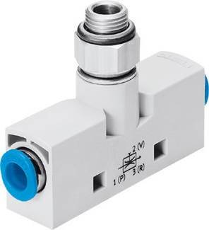 FESTO Vakuumsaugdüse VN-10-L-T3-PQ2-VA4-RQ2 193601 QS-6 Nennweite (Details) 0.95mm Gehäusematerial POM Dichtungsmaterial NBR