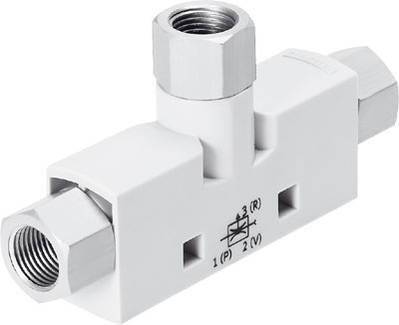 FESTO Vakuumsaugdüse VN-05-N-T3-PI4-VI4-RI4 193627G 1/8 Nennweite (Details) 0.45mm Gehäusematerial POM Dichtungsmaterial NBR