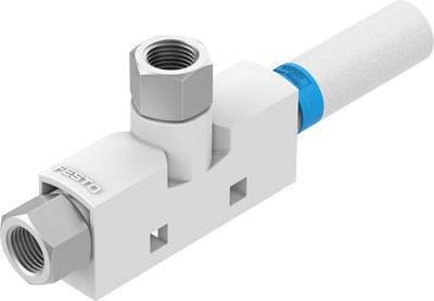FESTO Vakuumsaugdüse VN-14-L-T4-PI4-VI5-RO2 547708G 1/8, Schalldämpfer Nennweite (Details) 1.4mm Gehäusematerial POM