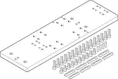 FESTO Grundbausatz 566880 HMVD-RP/FP-DL63 1St.