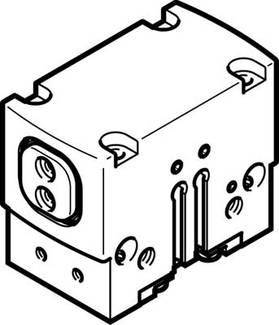 FESTO 1132939 HGPD-20-A Parallelgreifer Gehäusematerial: Aluminium 1St.